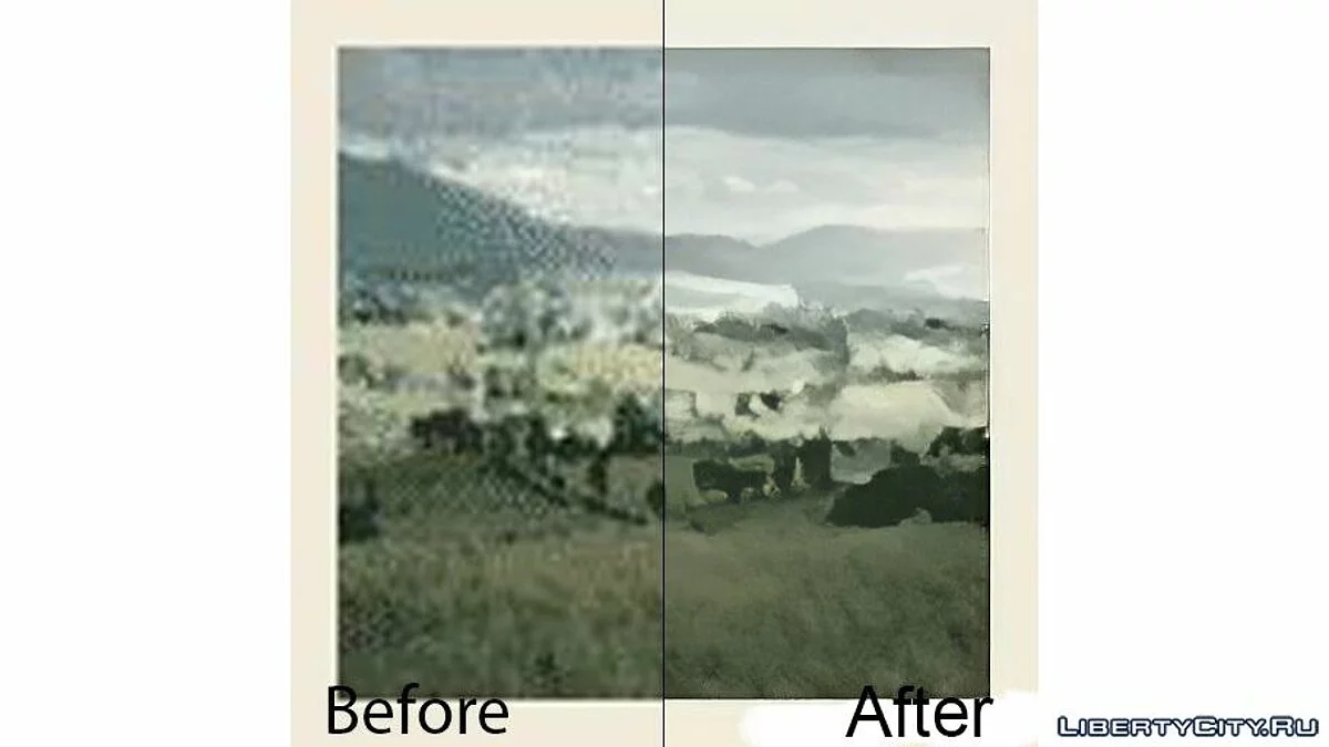 Images agrandies par IA (Intérieurs) / GTA San Andreas