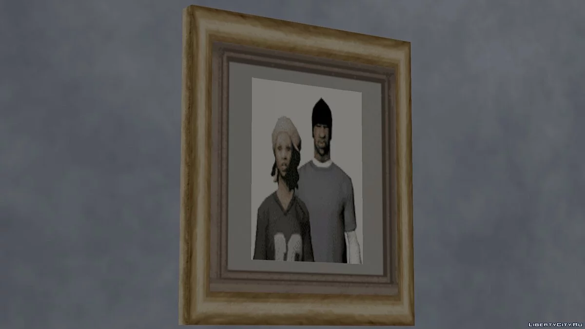 Images agrandies par IA (Intérieurs) / GTA San Andreas