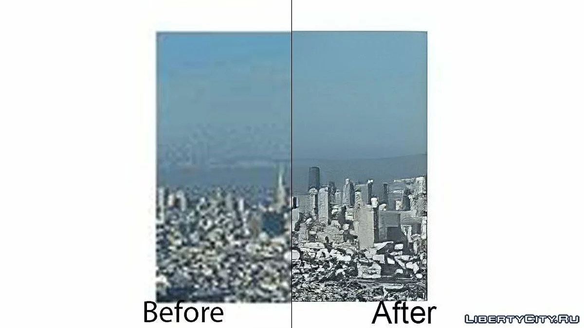 Images agrandies par IA (Intérieurs) / GTA San Andreas