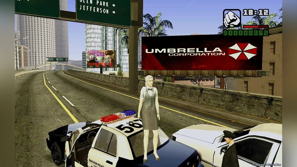 Resident Evil Billboards / GTA San Andreas