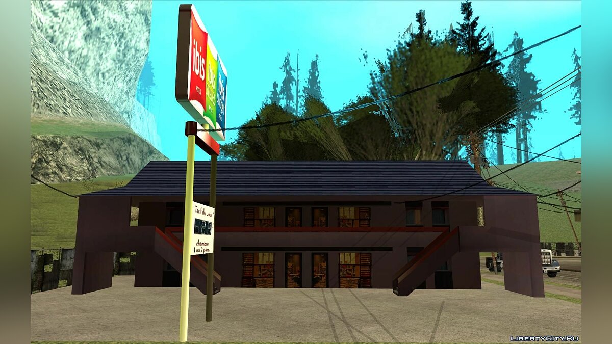 Download New hotel texture in Angel Pine for GTA San Andreas