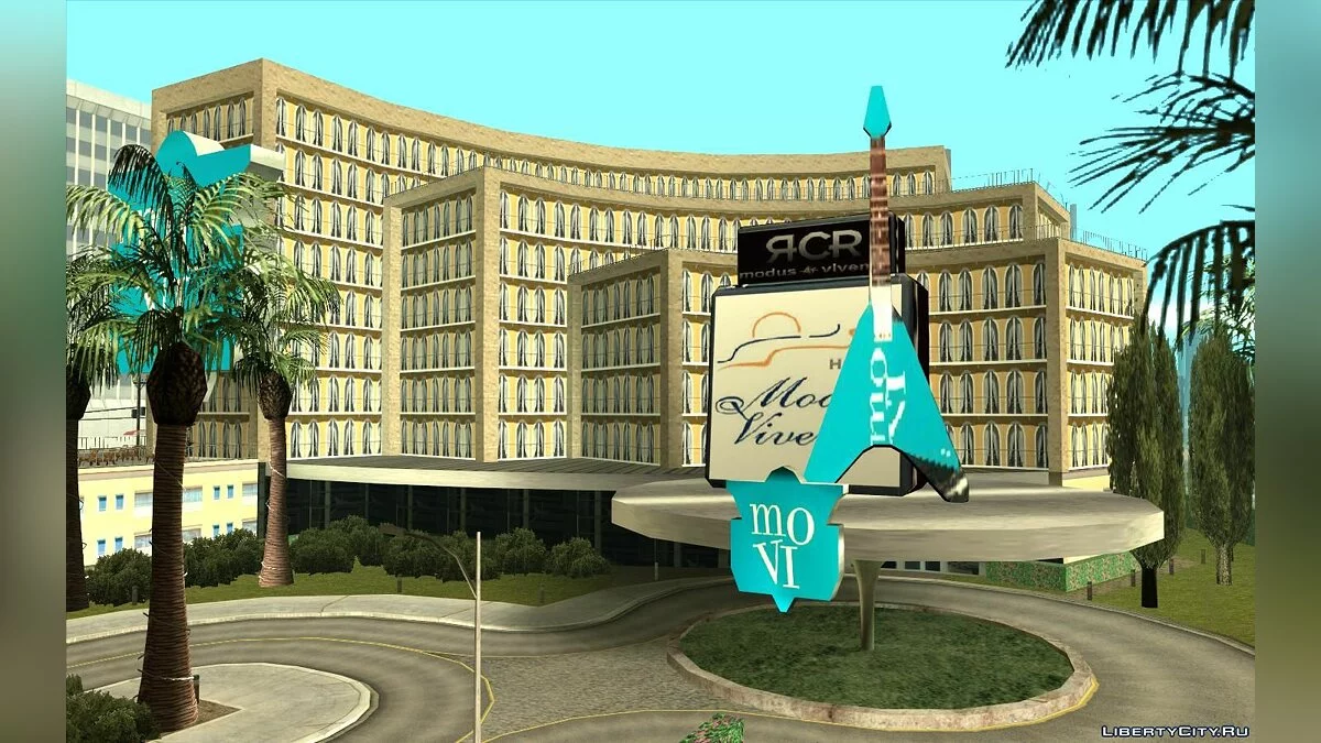New Texture for V-Rock Hotel / GTA San Andreas