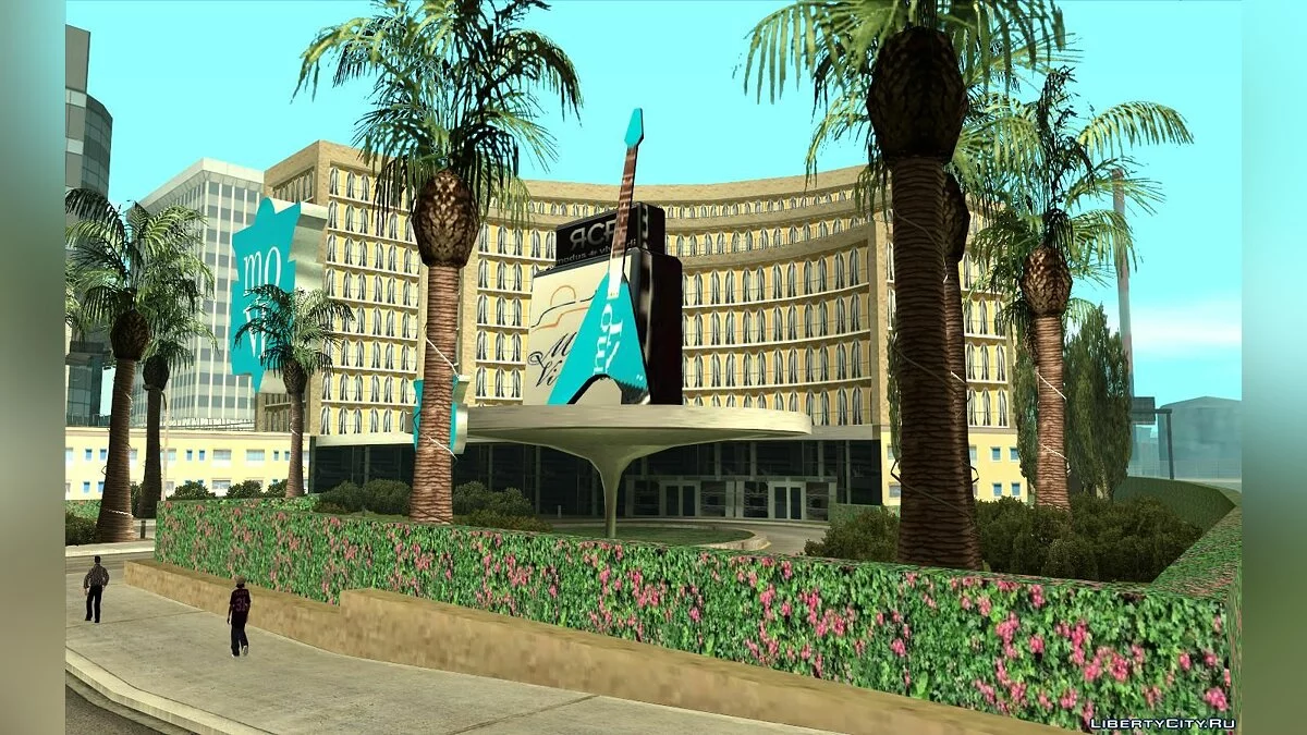 New Texture for V-Rock Hotel / GTA San Andreas