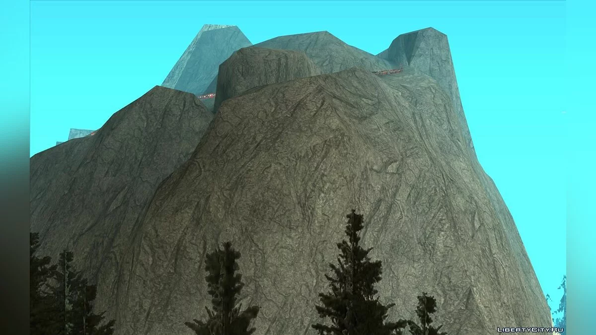 New Textures for Mount Chiliad / GTA San Andreas