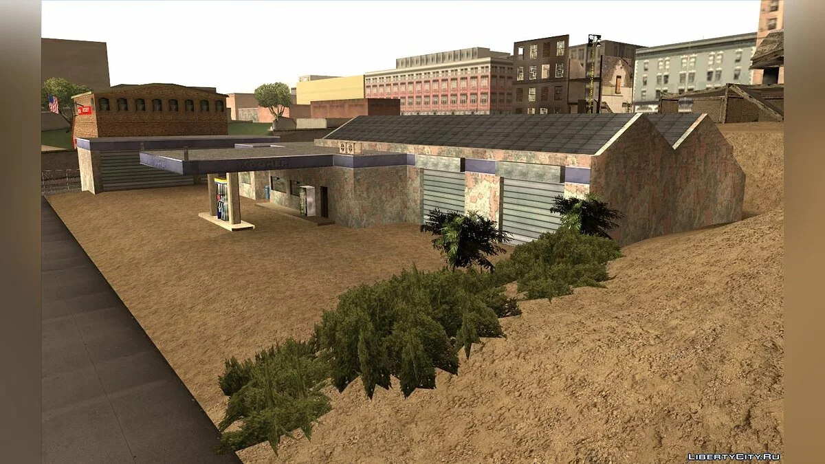Нові текстури гаража в Сан Фіерро / GTA San Andreas