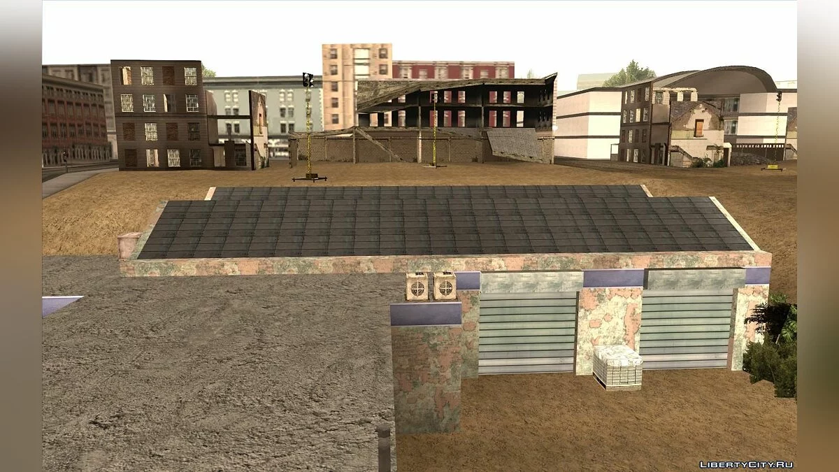 Нові текстури гаража в Сан Фіерро / GTA San Andreas