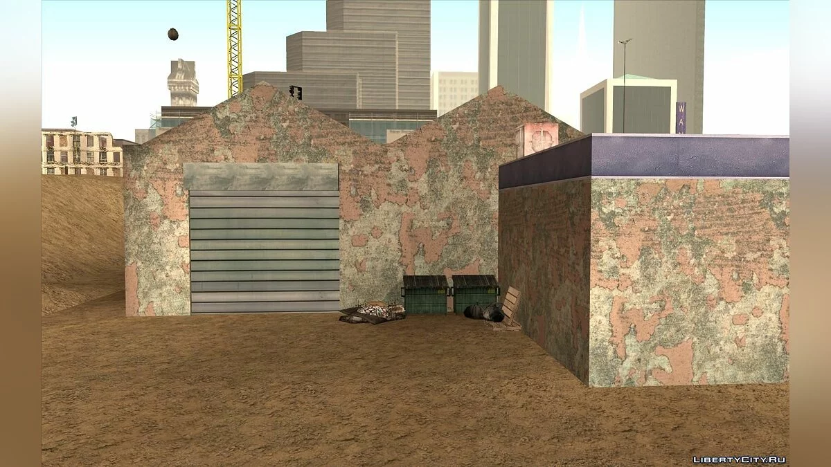 Нові текстури гаража в Сан Фіерро / GTA San Andreas