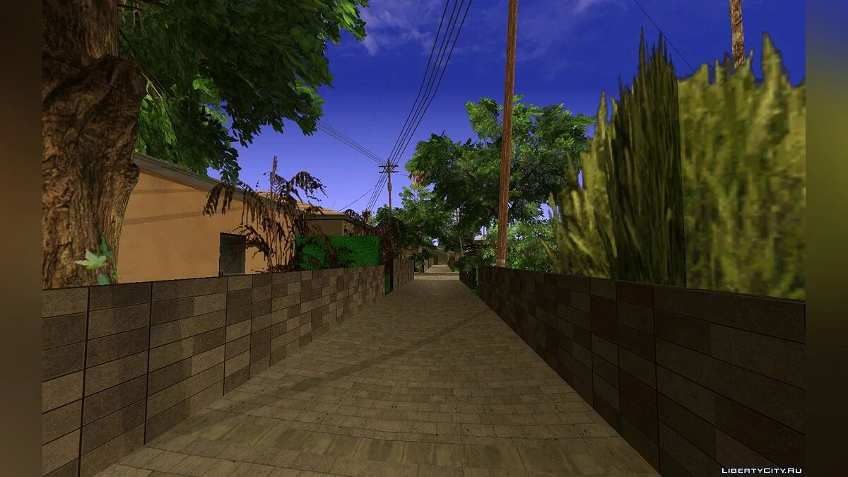 New Grove Street Textures Vol.1 / GTA San Andreas