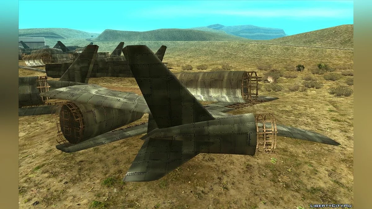 Новые текстуры пустыни и ее окрестностей / GTA San Andreas