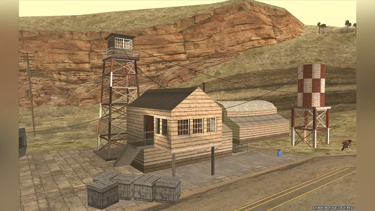 Новые текстуры пустыни и ее окрестностей / GTA San Andreas