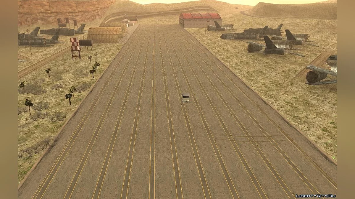 Новые текстуры пустыни и ее окрестностей / GTA San Andreas