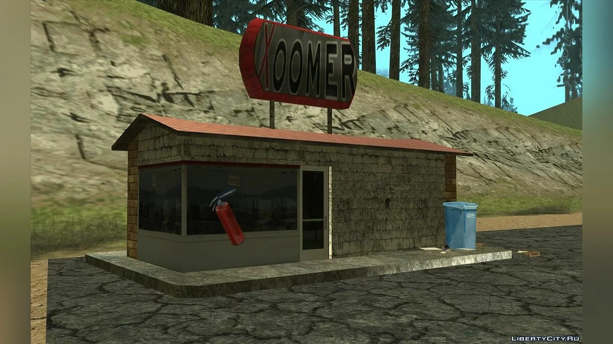 Nuevas texturas de Truck Stop / GTA San Andreas