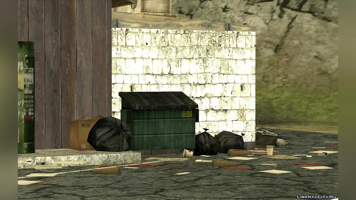 Nuevas texturas de Truck Stop / GTA San Andreas