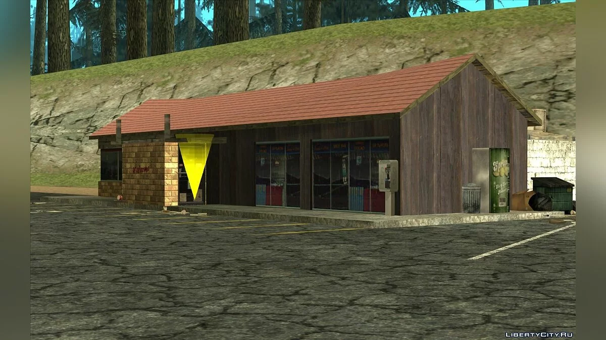 Nuevas texturas de Truck Stop / GTA San Andreas