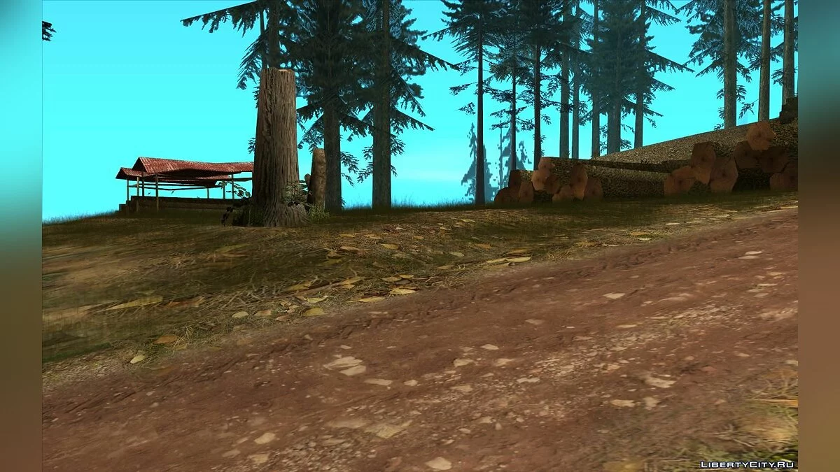 New Textures in the Countryside / GTA San Andreas