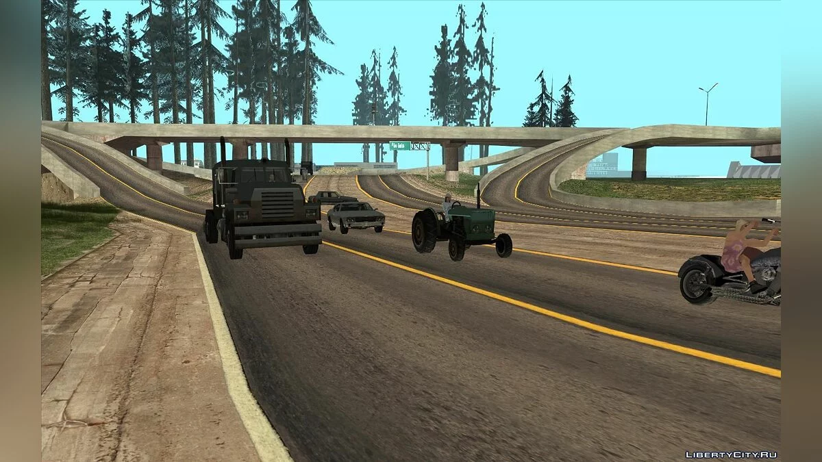 New Textures in the Countryside / GTA San Andreas