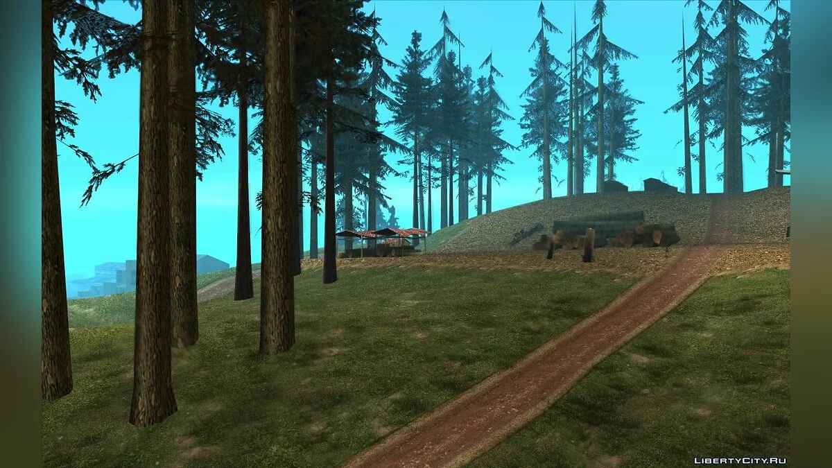New Textures in the Countryside / GTA San Andreas