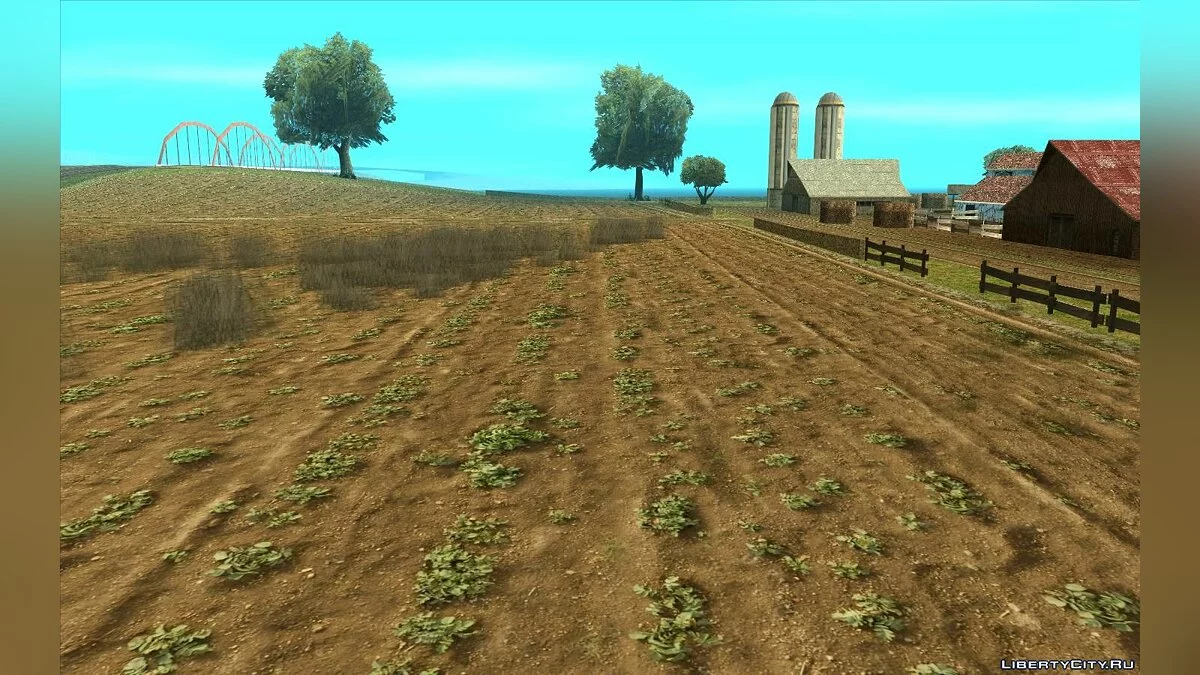 New Textures in the Countryside / GTA San Andreas
