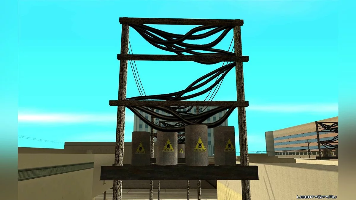Street Poles Retexture / GTA San Andreas