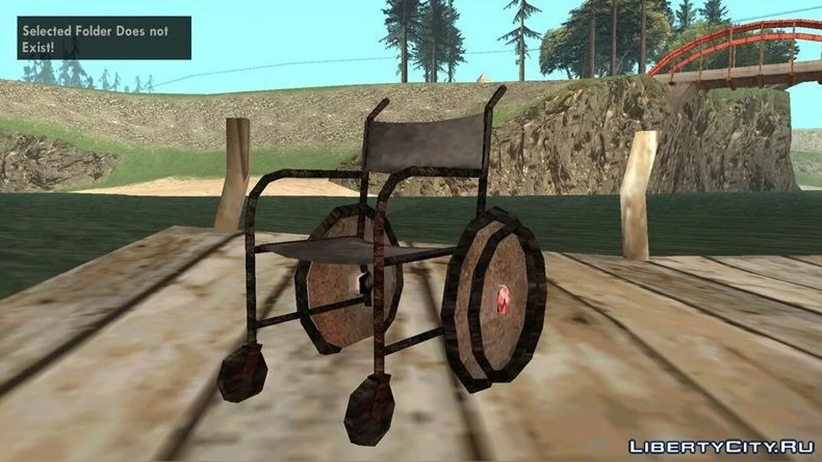 Texturas Mejoradas de la Silla de Ruedas / GTA San Andreas