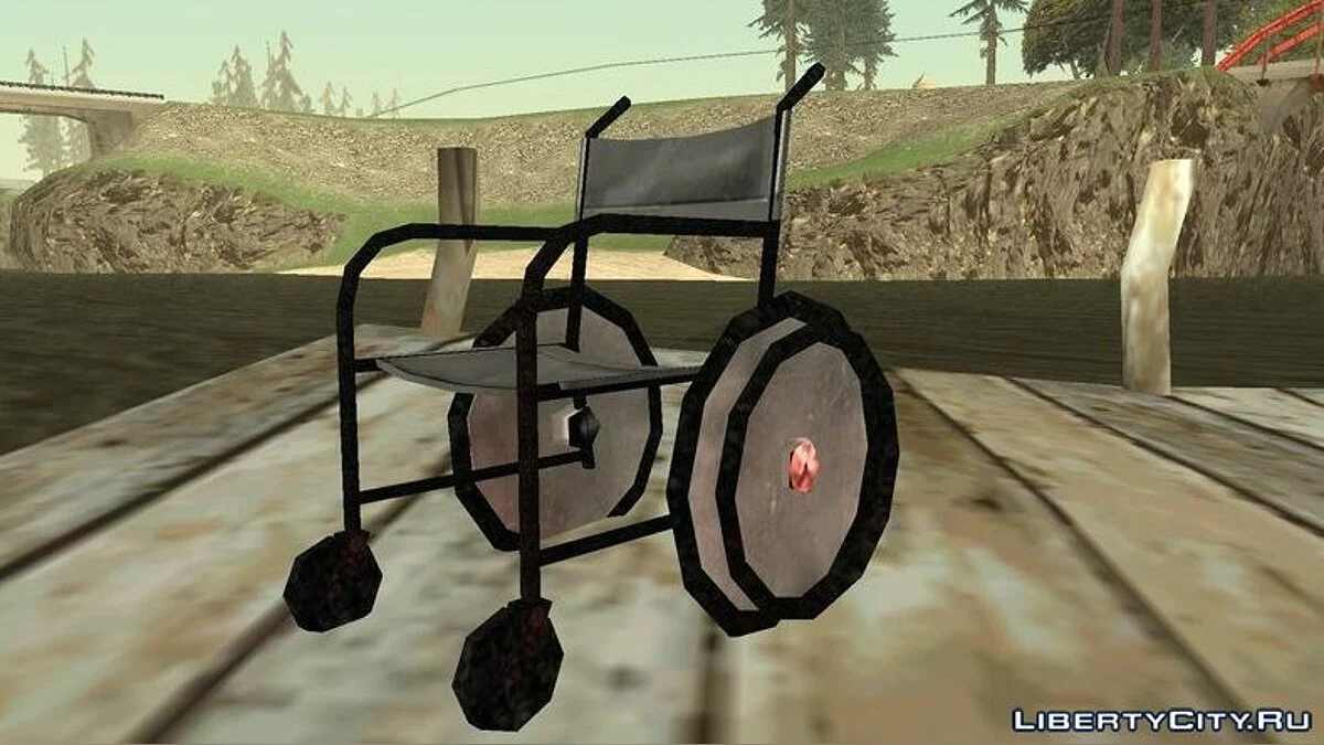 Texturas Mejoradas de la Silla de Ruedas / GTA San Andreas