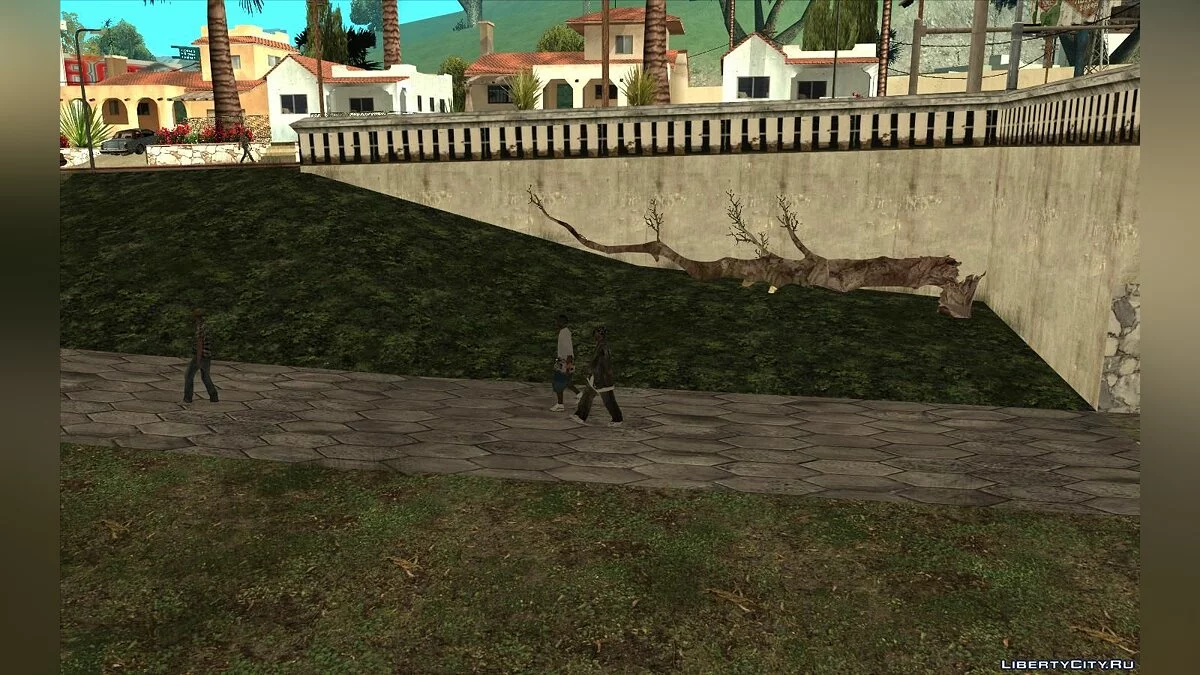 Novas texturas para Glen Park / GTA San Andreas