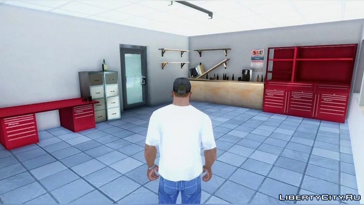 Новий гараж у Доерті V2 / GTA San Andreas