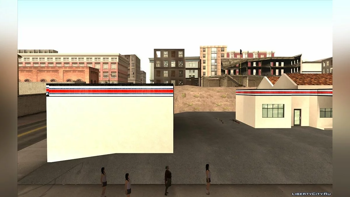 Новий гараж у Доерті V2 / GTA San Andreas