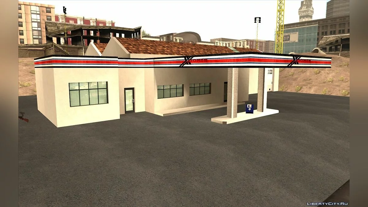 Новий гараж у Доерті V2 / GTA San Andreas