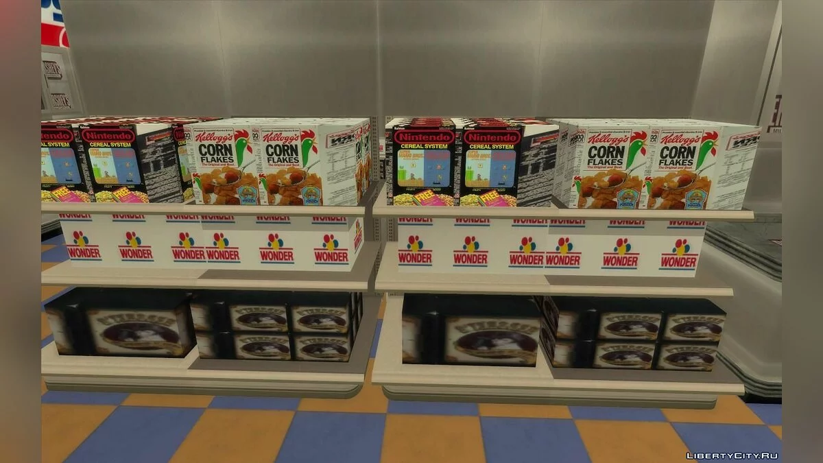 Nouveau magasin de vin avec des produits de 1992 / GTA San Andreas
