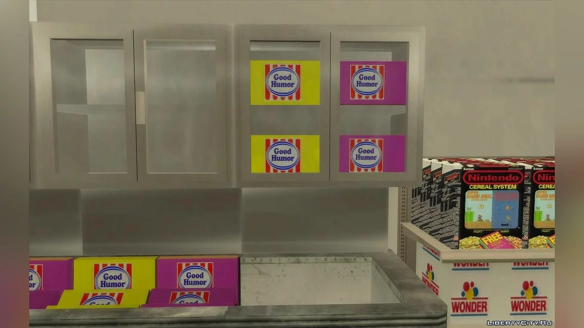Nouveau magasin de vin avec des produits de 1992 / GTA San Andreas
