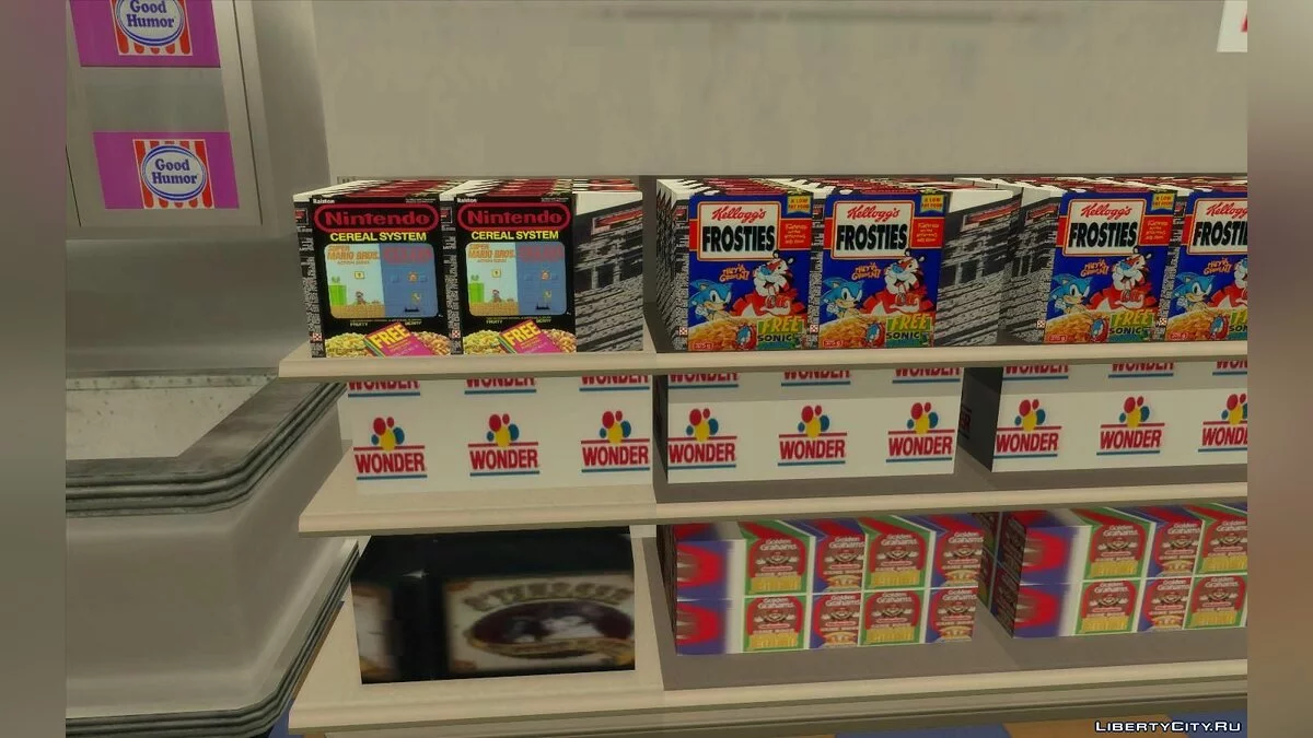 Nouveau magasin de vin avec des produits de 1992 / GTA San Andreas