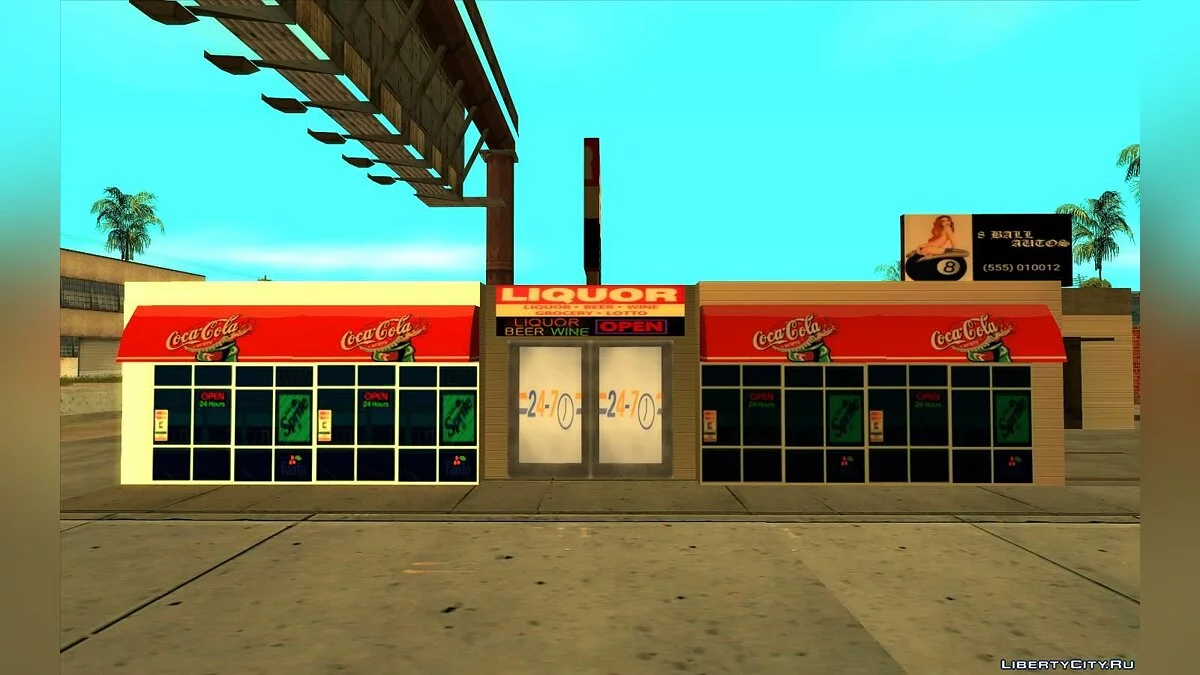 Nouveau magasin de vin avec des produits de 1992 / GTA San Andreas