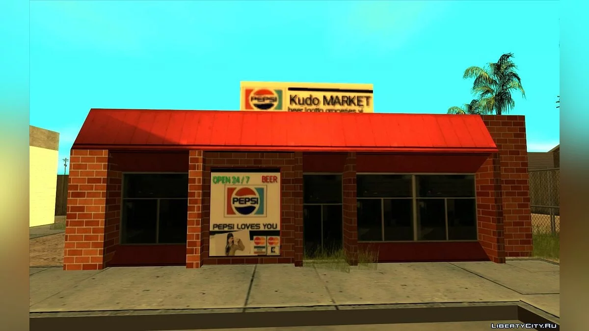 Nouveau magasin de vin avec des produits de 1992 / GTA San Andreas