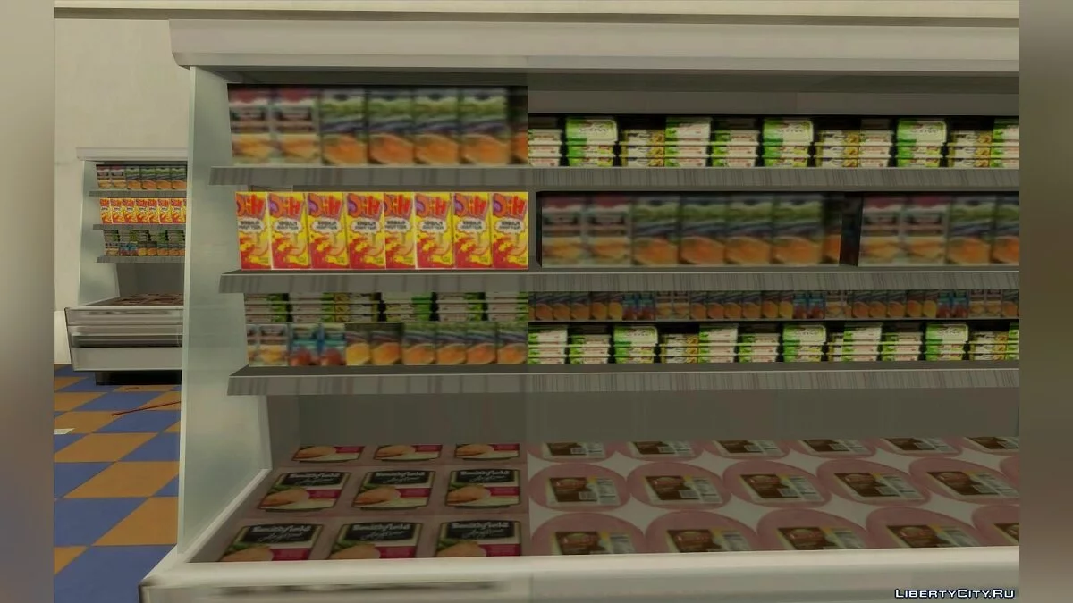 Nouveau magasin de vin avec des produits de 1992 / GTA San Andreas