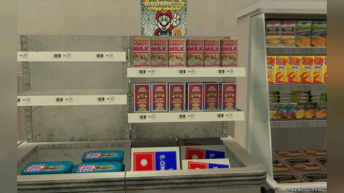 Nouveau magasin de vin avec des produits de 1992 / GTA San Andreas