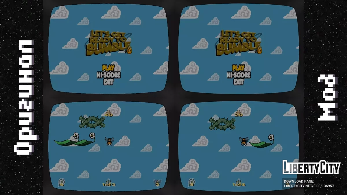 Improved Arcade Screen / GTA San Andreas