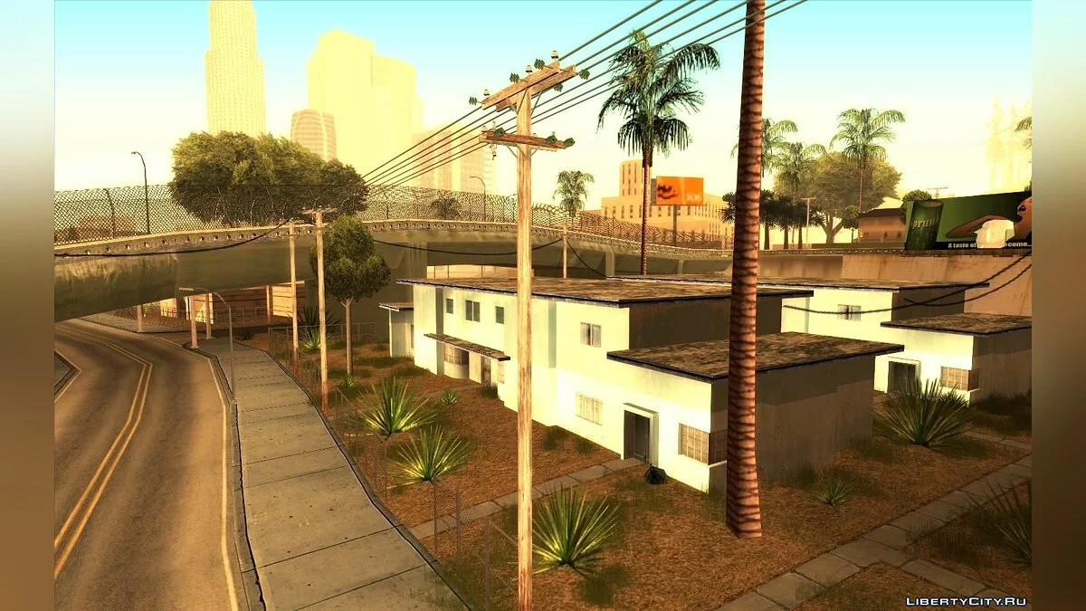 Бразильські дерев'яні стовпи (HD) / GTA San Andreas