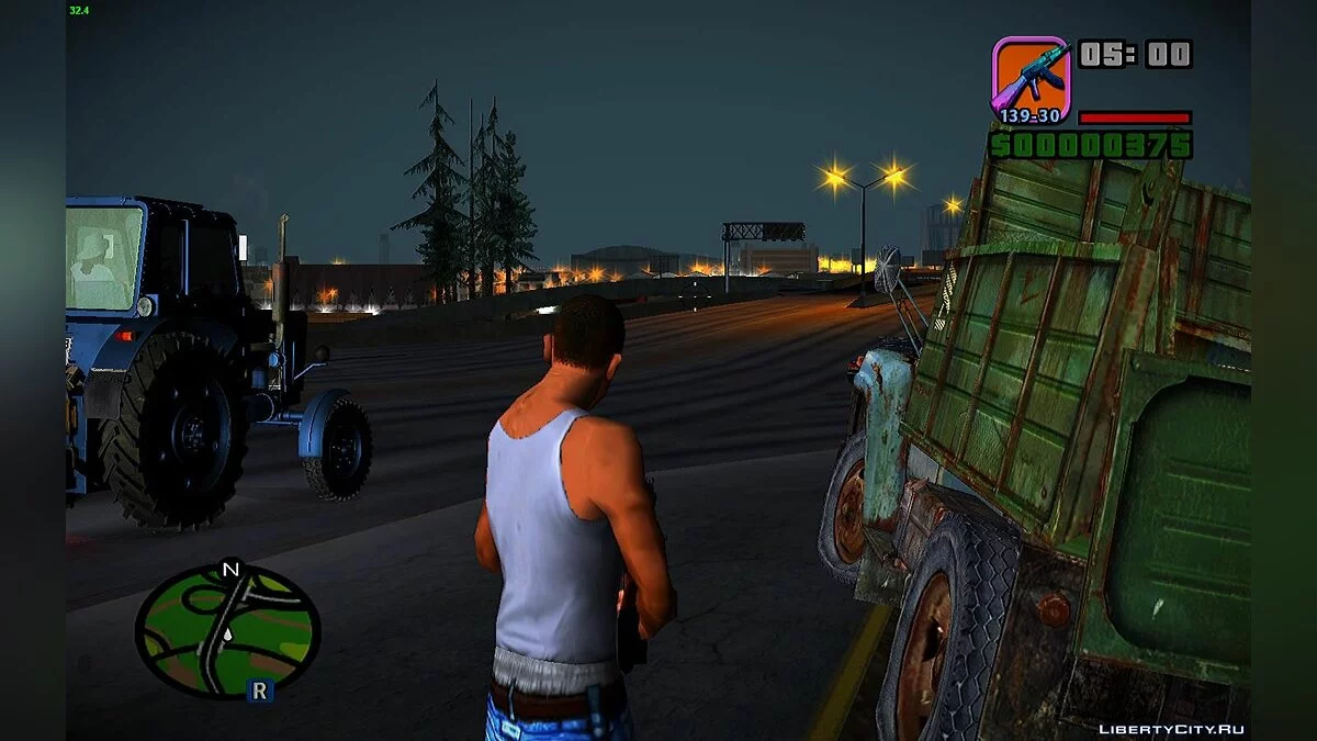 Vice City Style Weapon Icons / GTA San Andreas