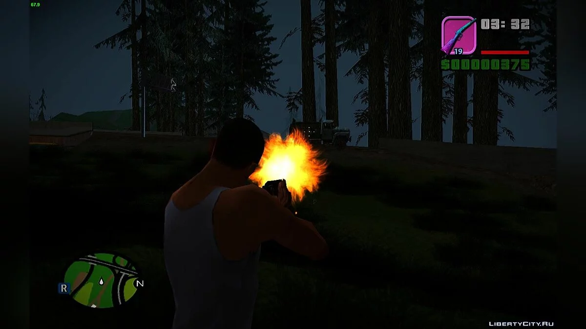 Vice City Style Weapon Icons / GTA San Andreas