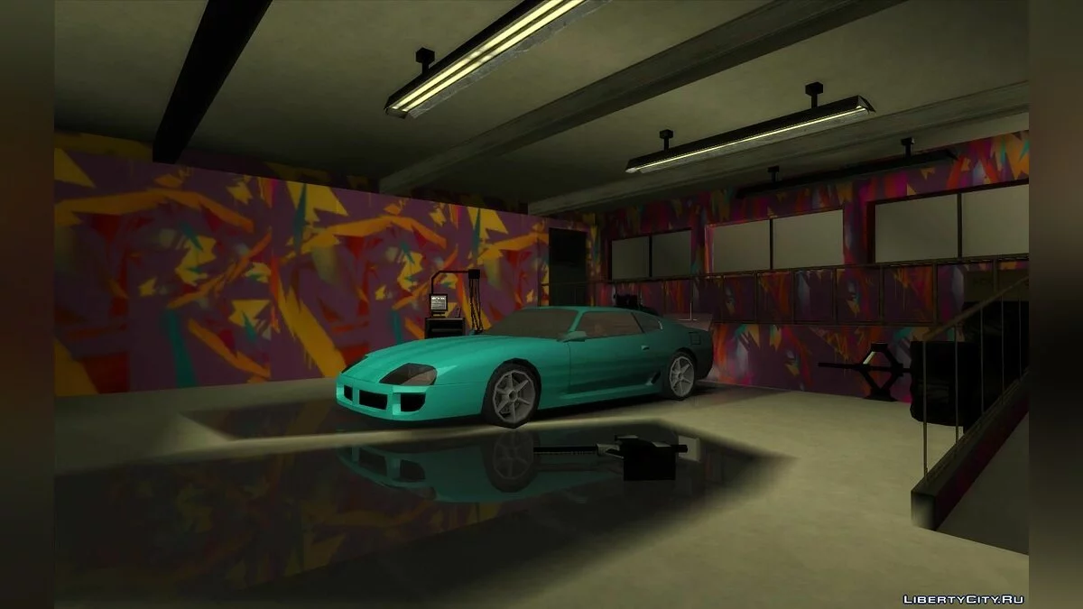 Benny's Workshop in San Fierro / GTA San Andreas