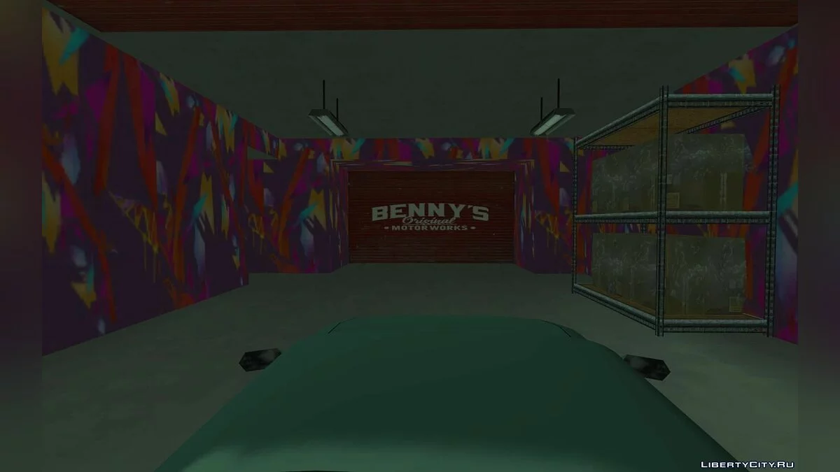 Benny's Workshop in San Fierro / GTA San Andreas