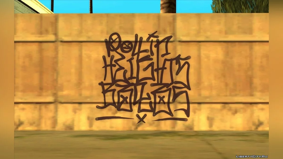 Nouveaux graffitis de gang HD / GTA San Andreas