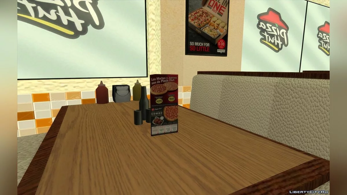 Novos Restaurantes: McDonalds, KFC e Pizza Hut / GTA San Andreas