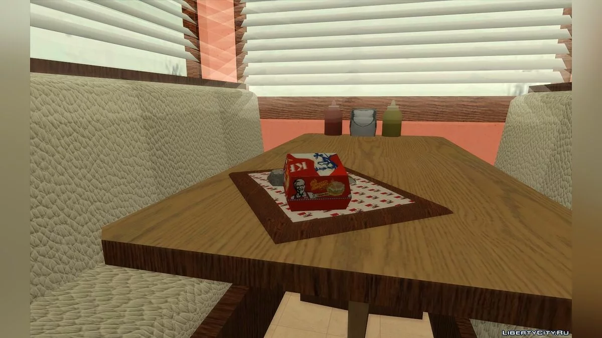 Novos Restaurantes: McDonalds, KFC e Pizza Hut / GTA San Andreas
