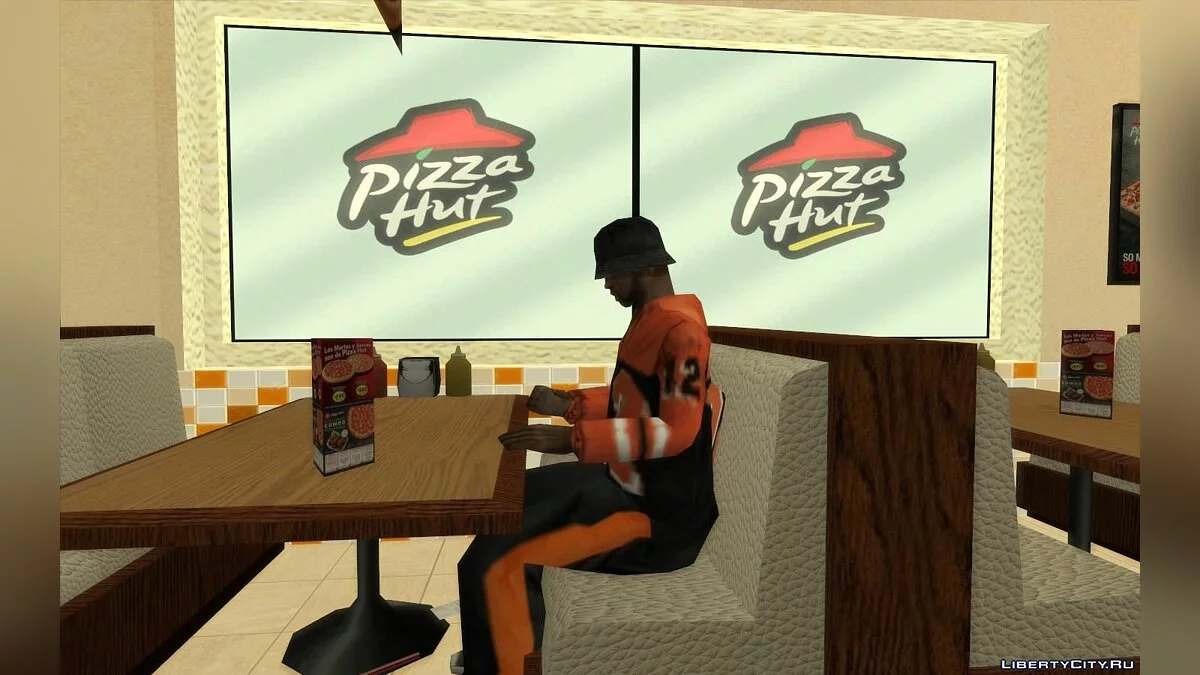 Novos Restaurantes: McDonalds, KFC e Pizza Hut / GTA San Andreas