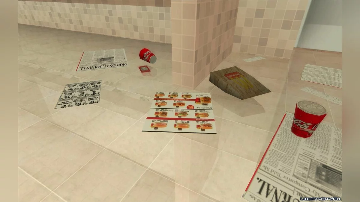 Novos Restaurantes: McDonalds, KFC e Pizza Hut / GTA San Andreas