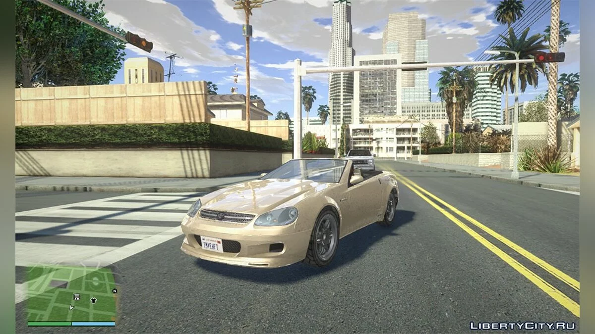 Реальні HQ дороги - Real HQ Roads [виправлення + нові текстури] / GTA San Andreas