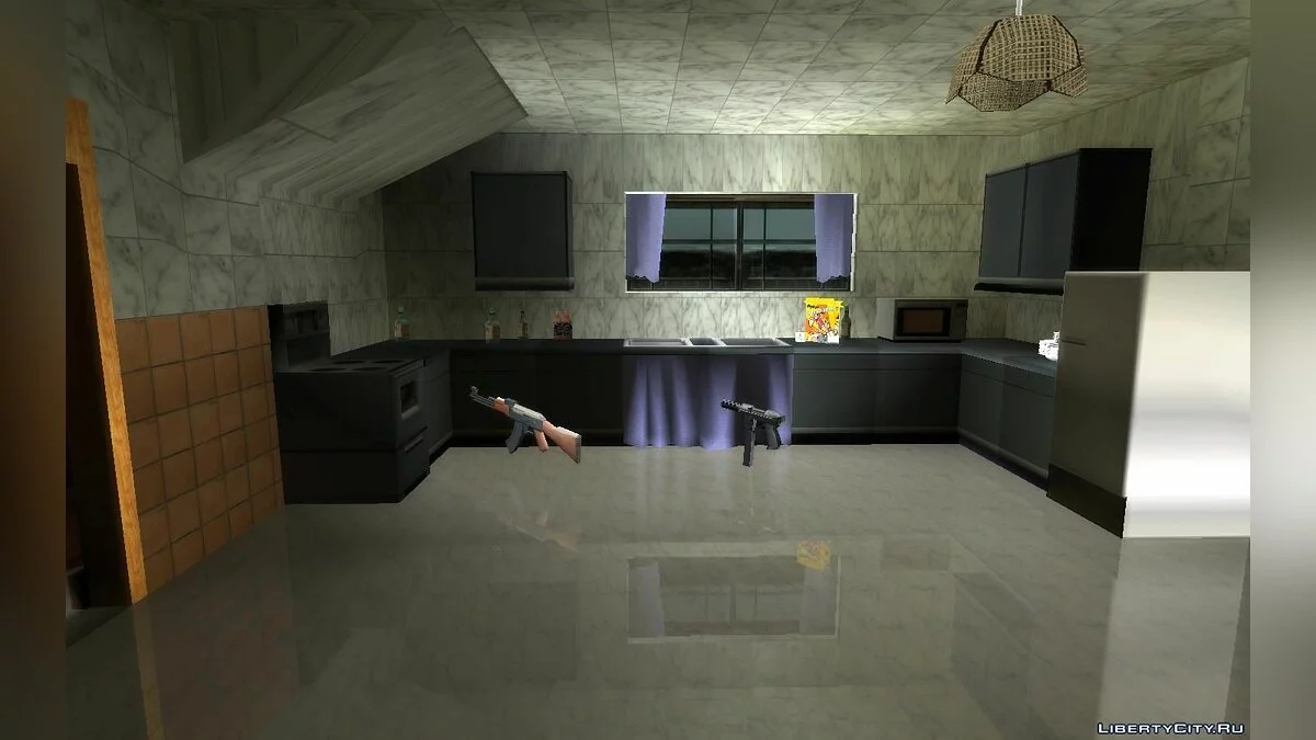 Nouvelles textures dans la maison de CJ / GTA San Andreas