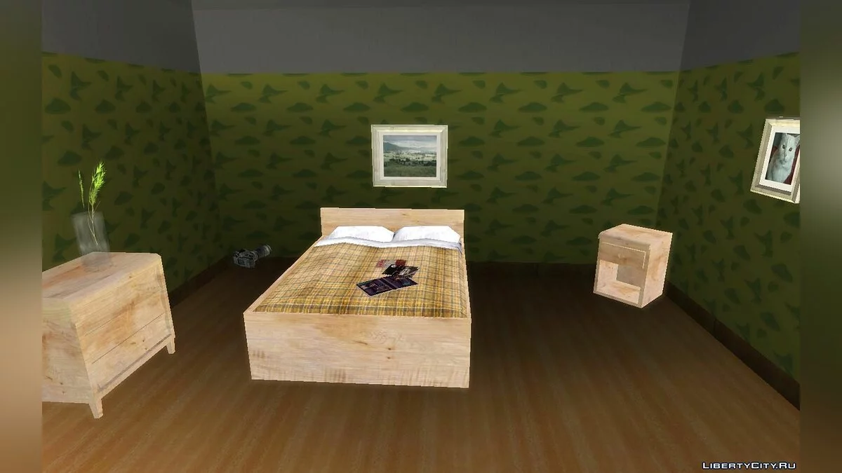 Nouvelles textures dans la maison de CJ / GTA San Andreas